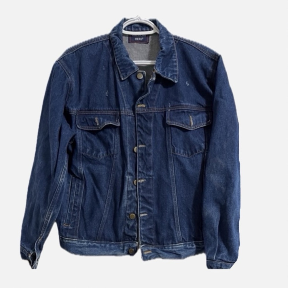 American Hero Dark Blue Denim Jacket